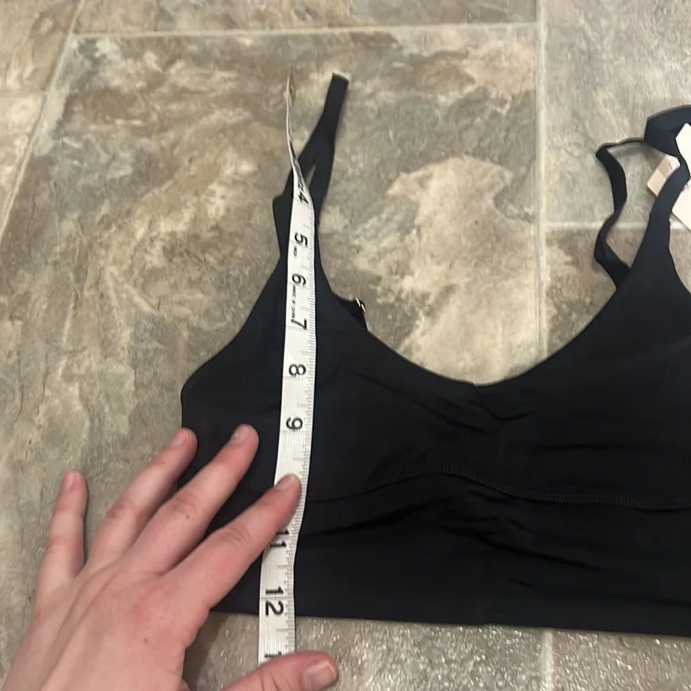 NWT Free People We Are Hah Cami BrHAH Black Bra No Padding XS